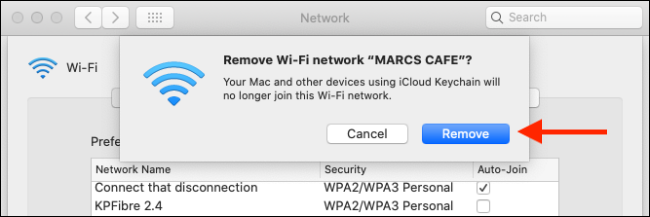 How To Forget A Network On Mac